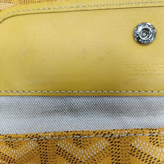 Sold Goyard Saint Louis Tote 2012 PM Medium Yellow