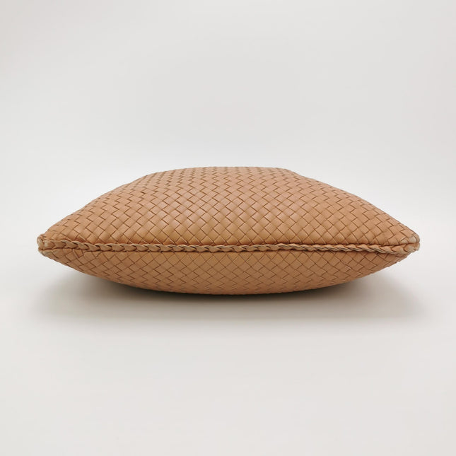 Bottega Veneta Veneta Hobo Beige Almond Brown 47cm