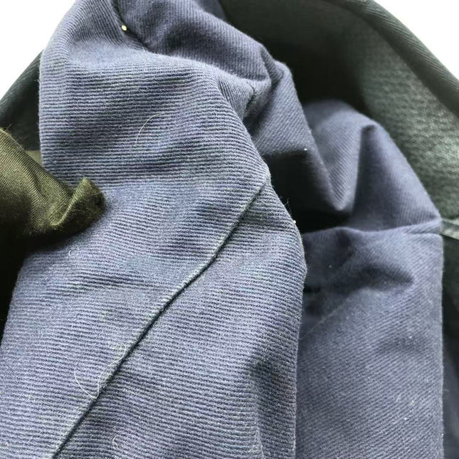 Chanel Deauville Tote Medium Navy Denim Top Handle 2012