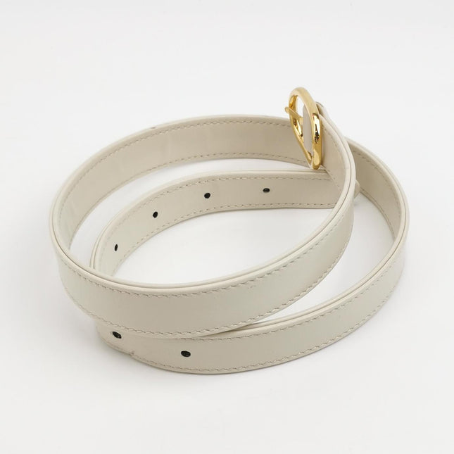 Gucci Jackie 1961 Small Leather Bag White with Strap