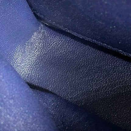Chanel Classic Flap Medium Royal Blue Velvet Silver Hardware