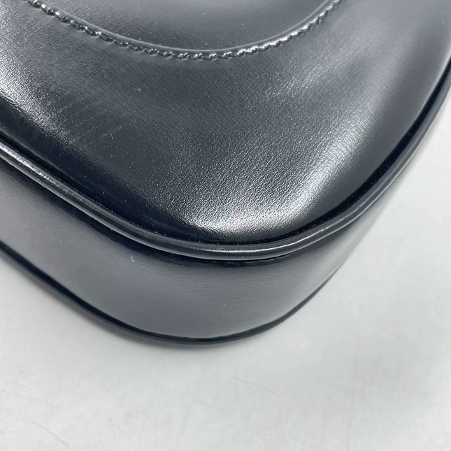 Sold Gucci Jackie 1961 Black Leather Bag with Adjustable Strap Never Worn