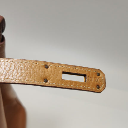 Hermes Birkin 40 Gold TC Clemence Leather Gold Hardware 1994