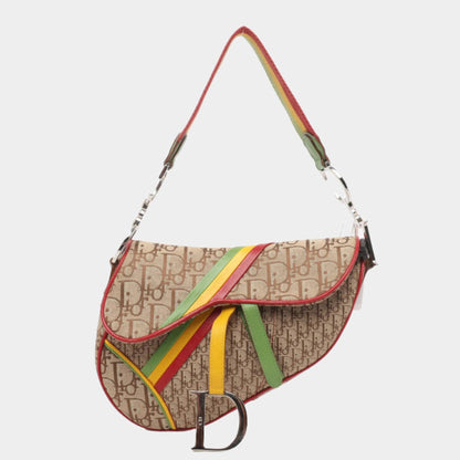 Dior Rasta Trotter Saddle Shoulder Bag-Luxbags