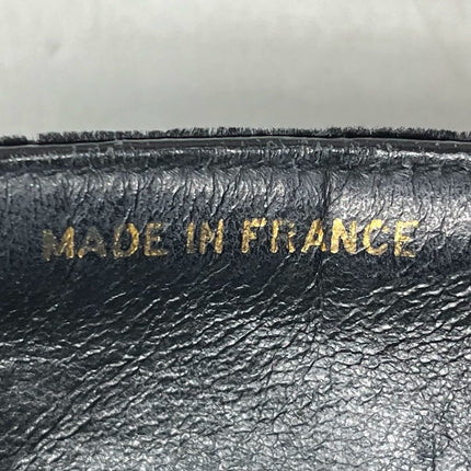 Chanel Classic Flap Mini Square Vintage Black Velvet 24k Gold Hardware 1991-94