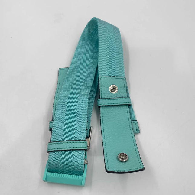Fendi Baguette Cargo Multipocket Tiffany Blue Nylon 3-way Bag