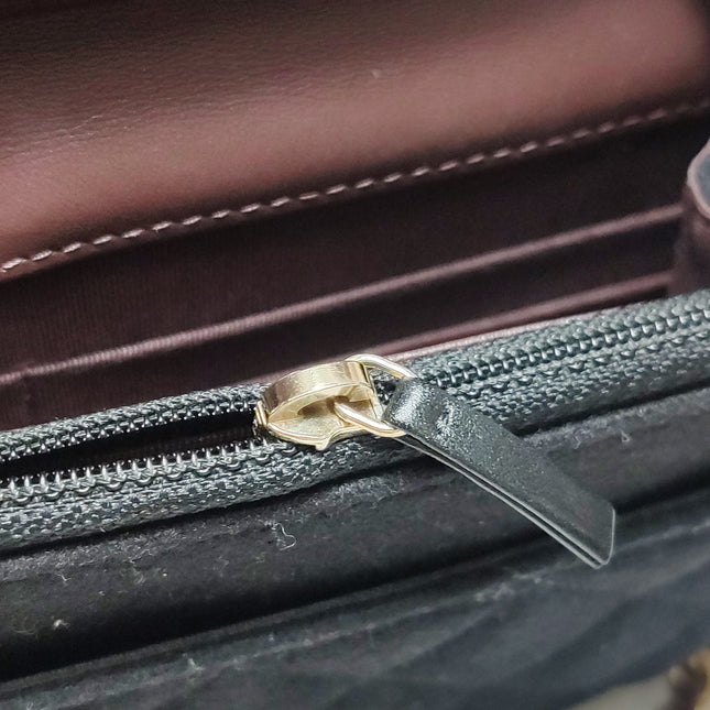 Chanel Wallet on Chain Métiers d'Art Paris-Hamburg 2018 Black Wool Nautical Charms