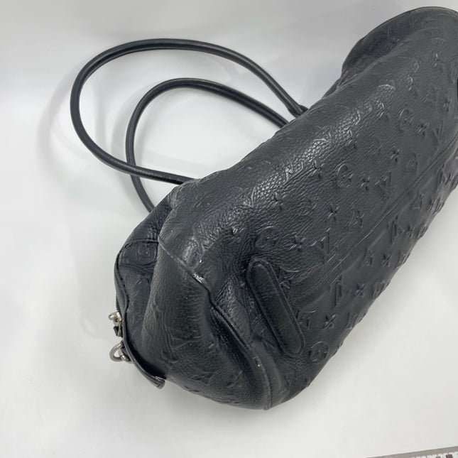 Louis Vuitton Neo Papillon Revelation GM Black Leather Shoulder Bag