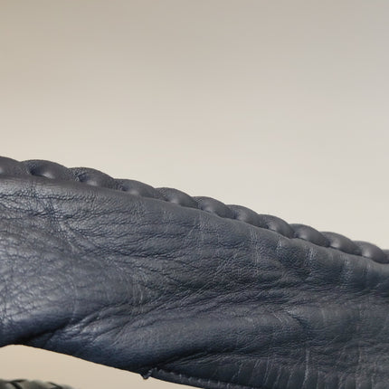 Bottega Veneta Veneta Hobo Midnight Navy Leather Bag Maxi 50cm