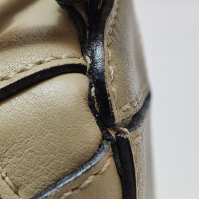 Loewe Puzzle Medium Sand Beige Calfskin Leather Bag