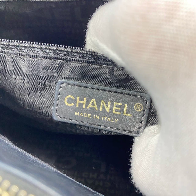 Rare Chanel Precious Symbols Needlepoint Shoulder Bag Shopper Tote