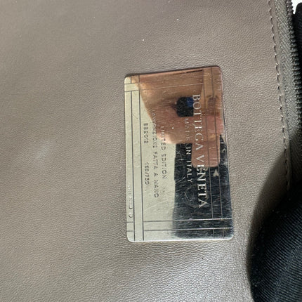 Sold Bottega Veneta Cabat Large Intreccio Leather Tote Bag Grey 40-43cm