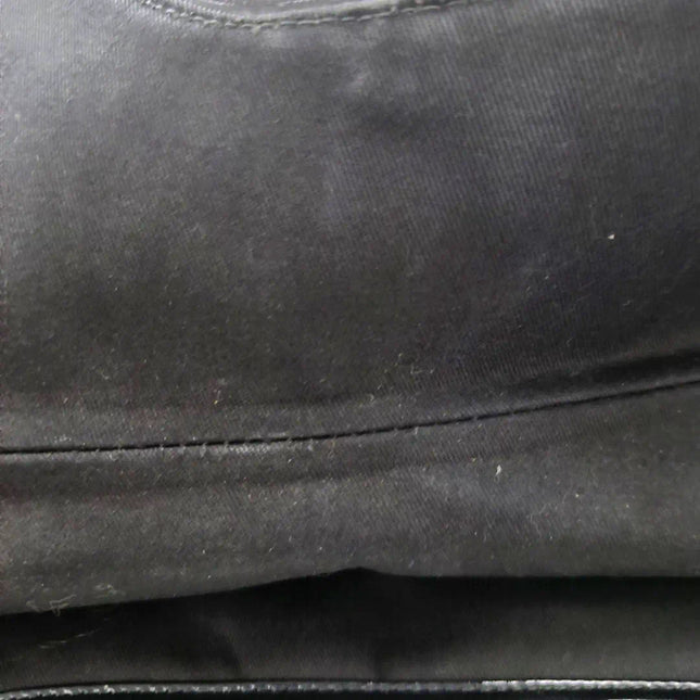 Sold Dior Saddle Vintage So Black Fabric and Patent Leather Shoulder Bag