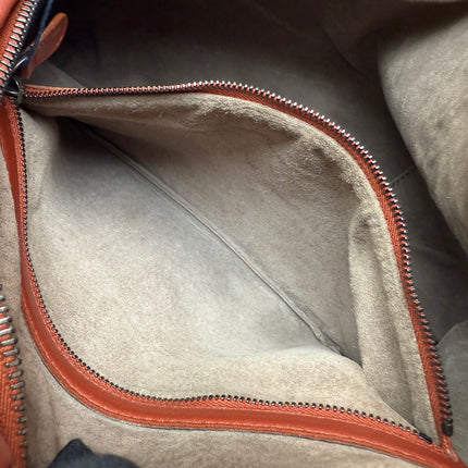 Bottega Veneta Veneta Hobo Large Burgundy 47cm Lambskin Leather