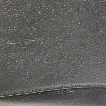 Chanel Cerf Executive East West Black Caviar Leather Handbag