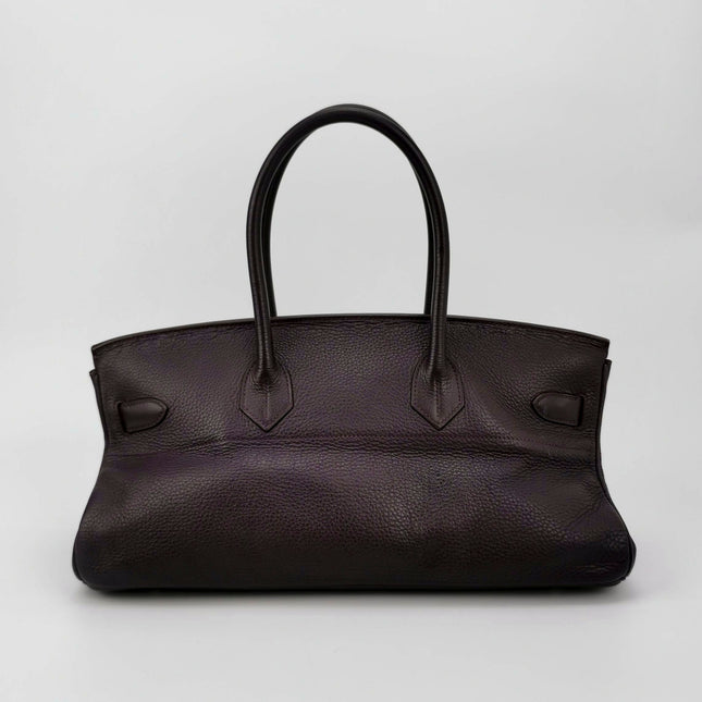 Hermes Shoulder Birkin 42 Togo Leather 59 Raisin Purple Palladium Hardware 2006