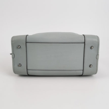 Loewe Amazona 29 Blue Leather Elephant Lock Silver-tone Hardware