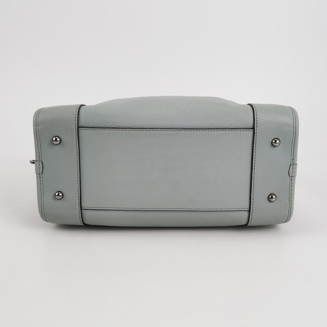 Loewe Amazona 29 Blue Leather Elephant Lock Silver-tone Hardware