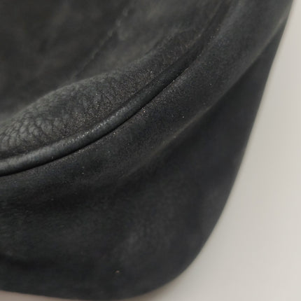 Gucci Jackie 1961 Medium Black Suede Leather Bag