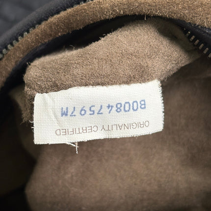 Bottega Veneta Veneta Hobo Dark Navy Intreciatto Leather Bag Large 47cm