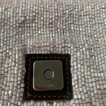 Sold FENDI Baguette White beads