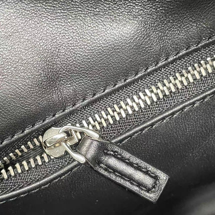 Gucci Jackie 1961 Large Black Calfskin Leather With Long Strap