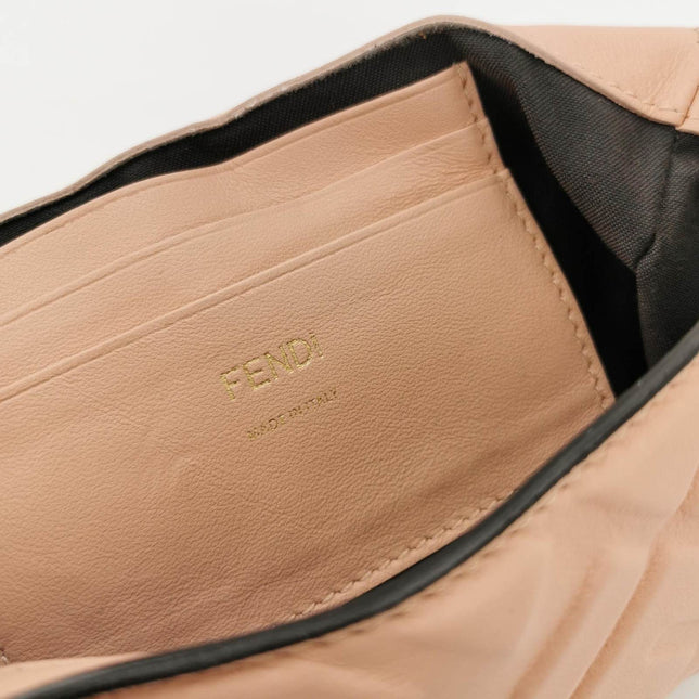 Sold Fendi Baguette Mini Light Pink Nappa Leather Crossbody Bag