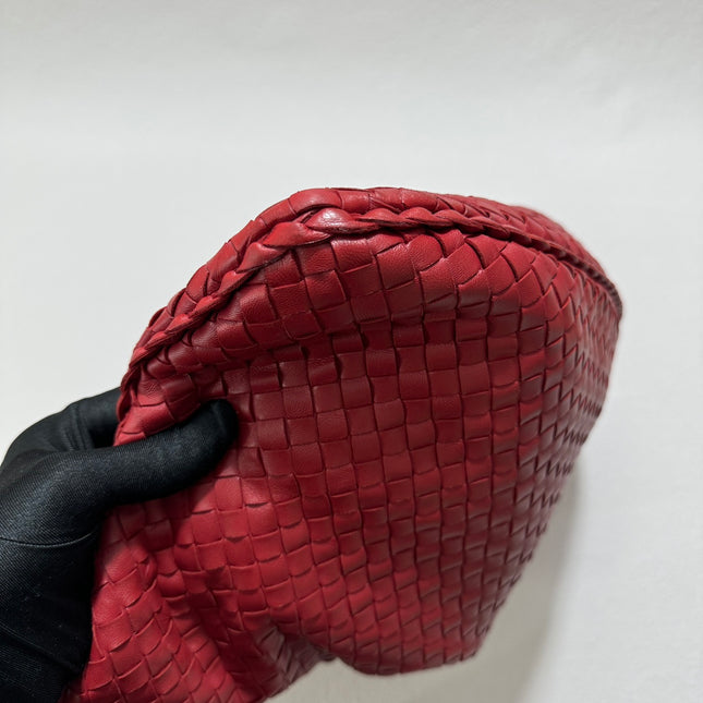 Sold Bottega Veneta Hobo Bag Large Burgundy Red Lambskin leather 52cm