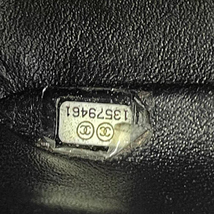 Chanel Classic Flap Jumbo 2009 Black Caviar Leather Single Flap Gold Hardware