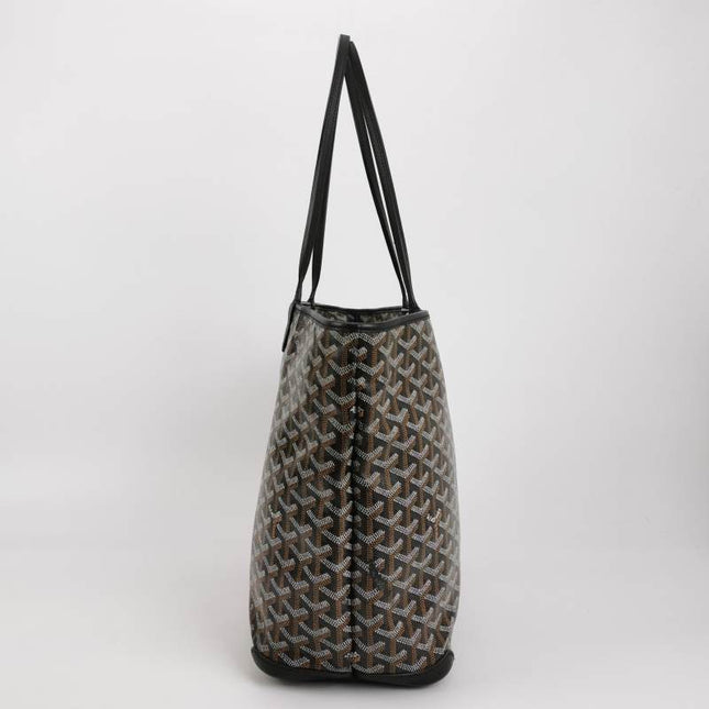 Goyard Artois GM Large Black French Bulldog Reinforced Corners and Zipper