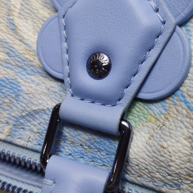 Louis Vuitton x Jeff Koons Speedy 30 Van Gogh Top Handle Bag