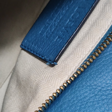 Loewe x Spirited Away Studio Ghibli Collection Puzzle Small Blue Crossbody Bag