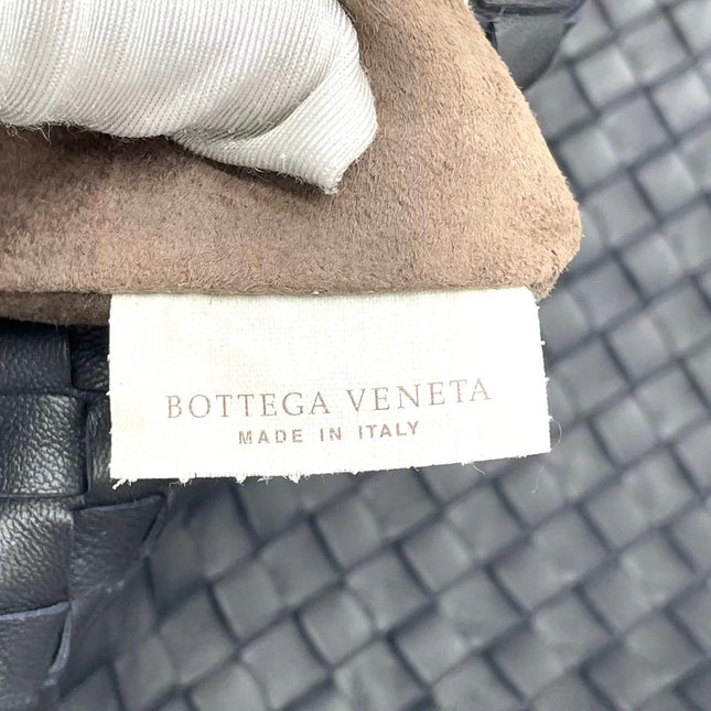 Bottega Veneta Hobo Maxi Midnight Navy Black leather 50cm