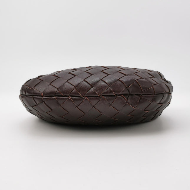 Bottega Veneta Jodie Mini Dark Burgundy Wine Leather