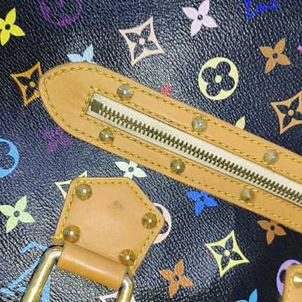 Louis Vuitton x Takashi Murakami Alma Small Black Multicolor
