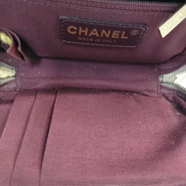 Chanel Mademoiselle Camera Mini Bag Copper Gold Lambskin Leather Gold Chain, 2014-2015