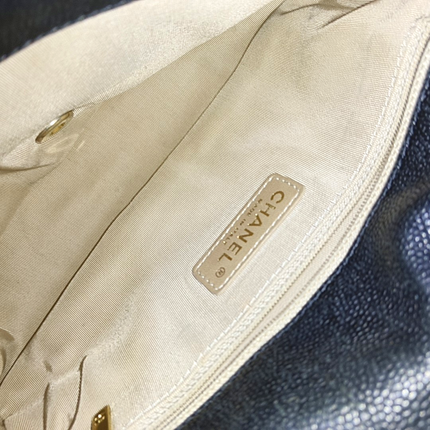 Chanel Wild Stitch Medium Black Calfskin Leather Flap Bag Gold Hardware, 2011