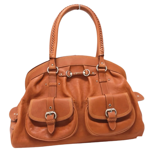 Dior Vintage My Dior Pockets Bag Tan Brown-Luxbags