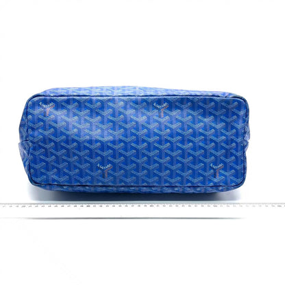 Sold Goyard Saint Louis PM Tote Medium Blue