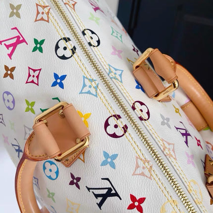 Louis Vuitton x Takashi Murakami Speedy 40 White Multicolor
