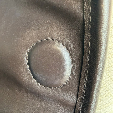 Bottega Veneta Hop Large Leather Fondant Chocolate Brown Hobo Bag