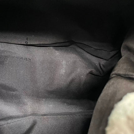 Fendi Mamma Baguette Brown Beige Soft Fur Shoulder Bag