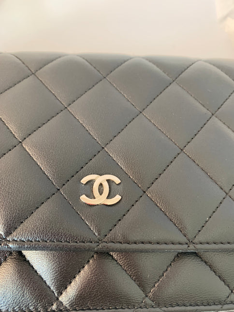 Sold Chanel Wallet On Chains WOC Timeless/ Classic Black