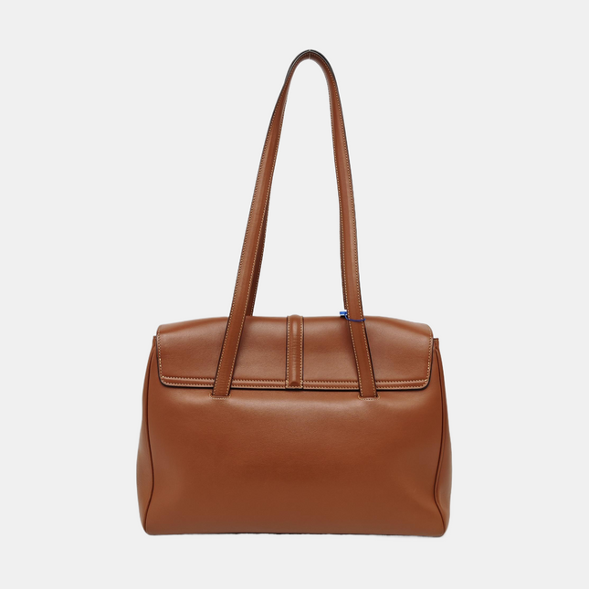 Celine Soft 16 Bag Medium Caramel Natural Tan Smooth Satin Calfskin Leather