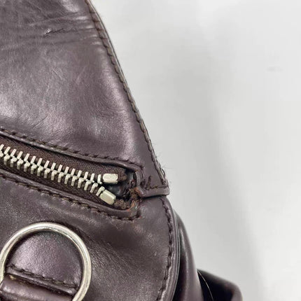 Sac à main Dior Corset en cuir noir et dentelle, avec ferrures argentées