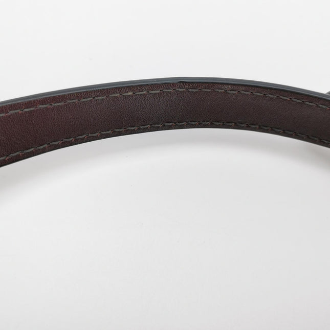 Dior Saddle Mini Burgundy Oblique Monogram Canvas with Strap