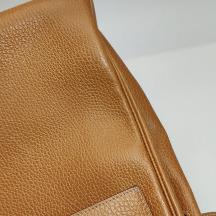 Hermes Kelly 40 Retourne Gold Togo Leather Gold Hardware 1993