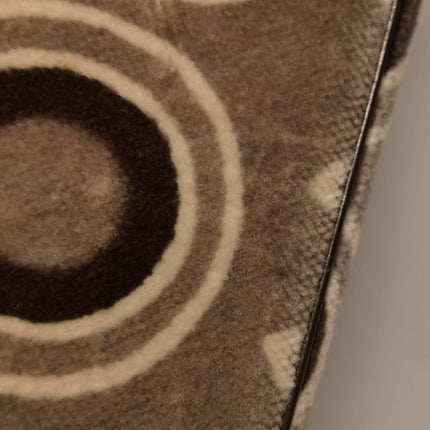 Chanel 2002 Coco Flap Top Handle Box Bag Velvet Grey