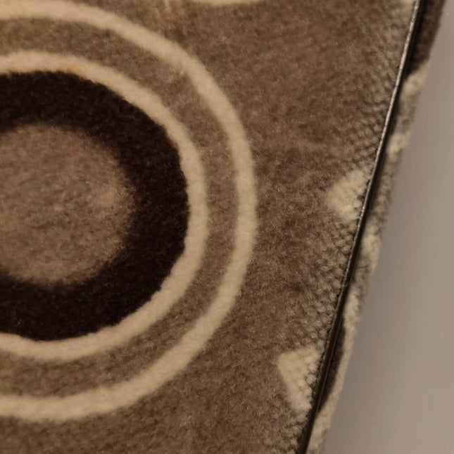 Chanel 2002 Coco Flap Top Handle Box Bag Velvet Grey