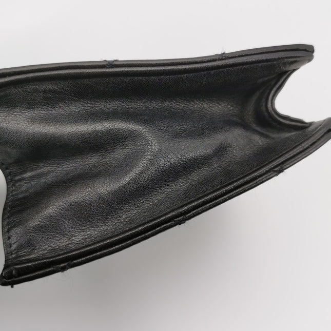 Chanel Vintage Belt Bag Mini Black Lambskin Leather Gold-tone Hardware